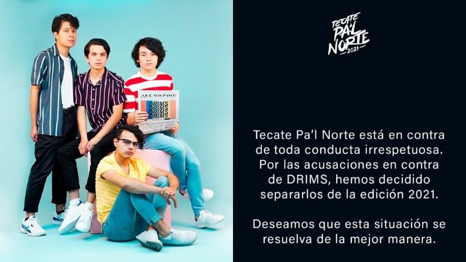 Pa'l Norte elimina a Drims de su cartel tras acusaciones de abuso sexual y pornografía infantil – Periódico Zócalo | Noticias de Saltillo, Piedras Negras, Monclova, Acuña - Vimarsana News