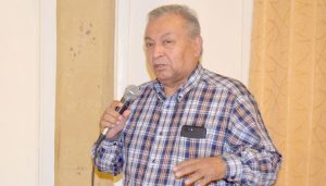 José Luis Jiménez Peña, periodista de Zócalo fue reconocido y compartió algunas palabras.