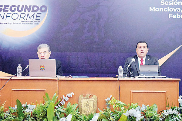 Rinde segundo informe el rector de la UAdeC – Periódico Zócalo ...