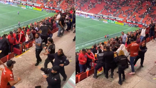 Aficionados de Xolos y Pumas protagonizan pelea en estadio – Periódico ...