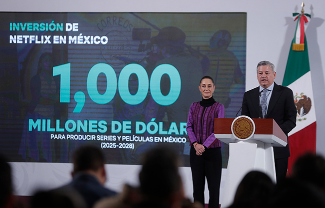 Netflix anuncia inversión de mil mdd en México para realizar series y ...