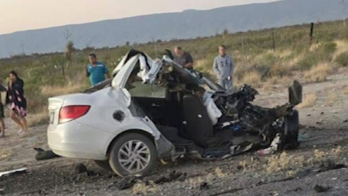 Fuerte encontronazo deja a un persona sin vida en la Saltillo-Parras ...
