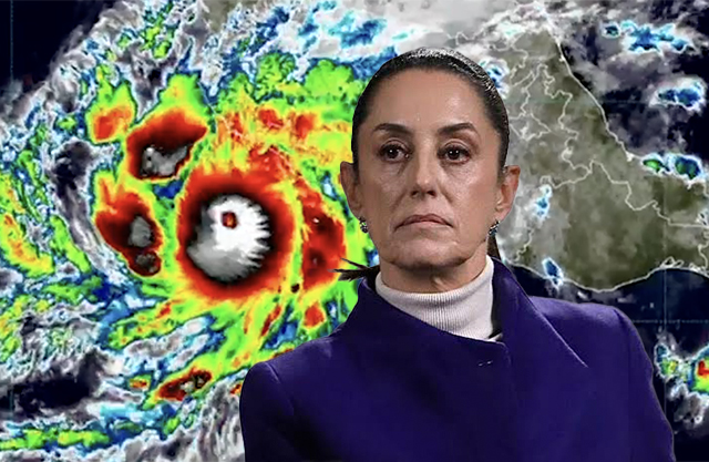 Simón tocará tierra este domingo en Jalisco, informa Sheinbaum; 4 estados suspenden actividades no esenciales